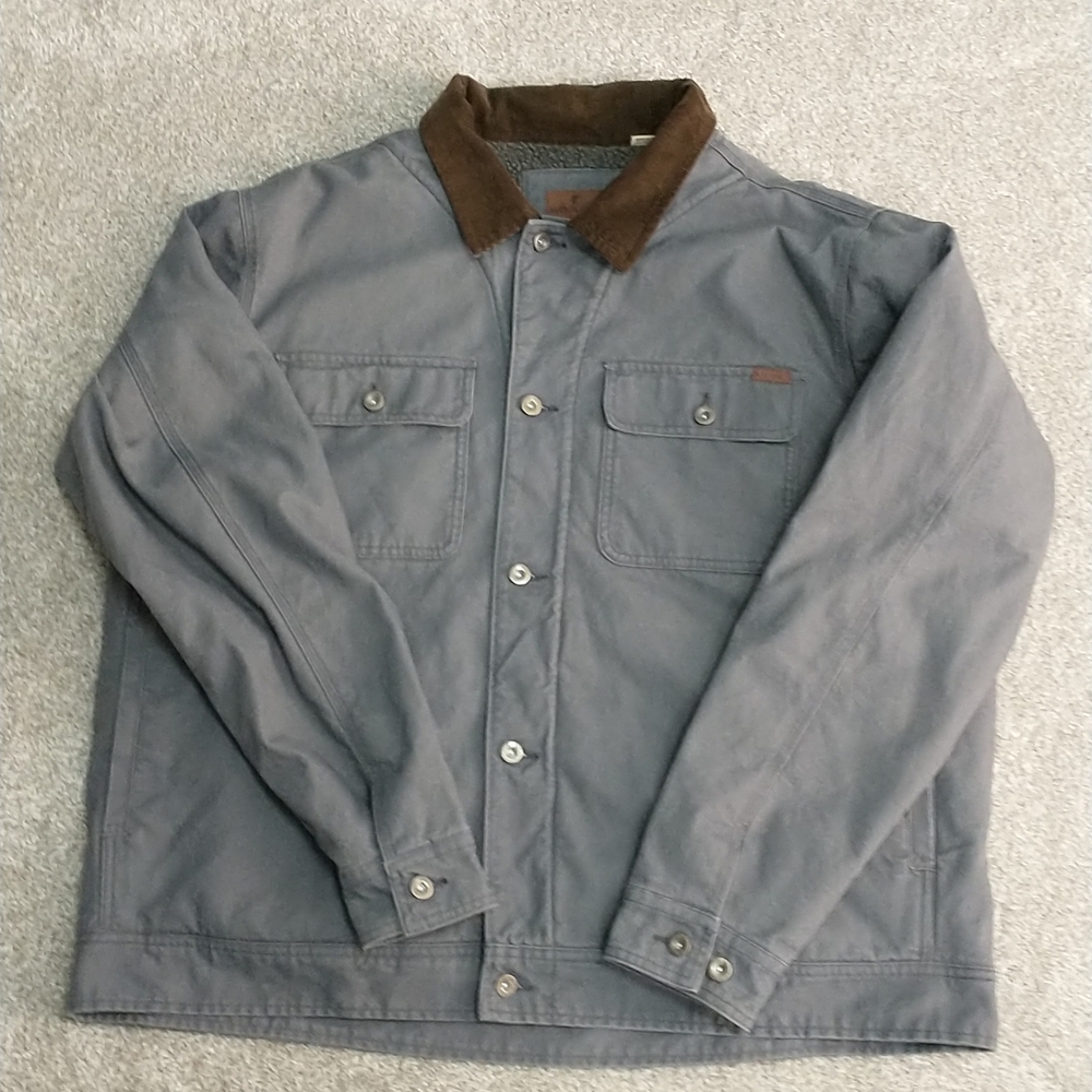 Grey Woolrich lined jacket - Picture 7 of 10